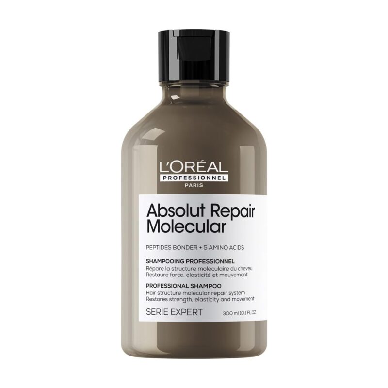 L'Oréal Professionnel Absolut Repair Molecular Sulfate-Free Deep Repairing Shampoo for Damaged Hair