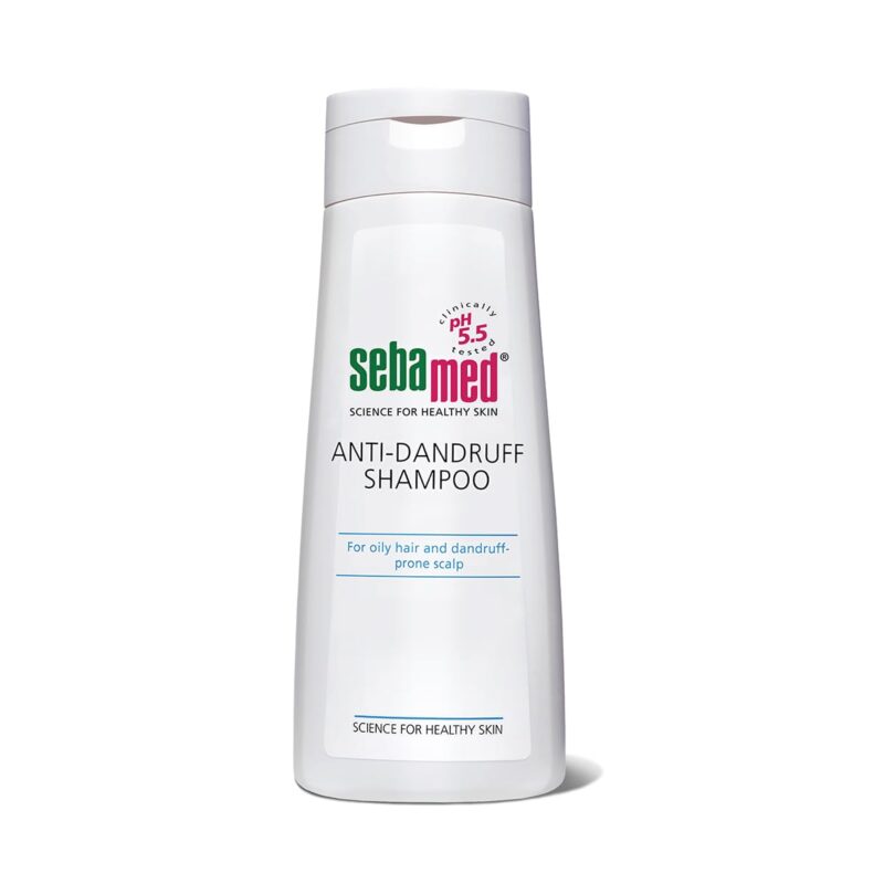 Sebamed Anti Dandruff Shampoo 200 ml | pH 5.5 | Reduces dandruff, scalp itching and irritation | Piroctone Olamine | Phthalates, SLS, Toxin and Parabens free | 50% dandruff reduction in 2 weeks