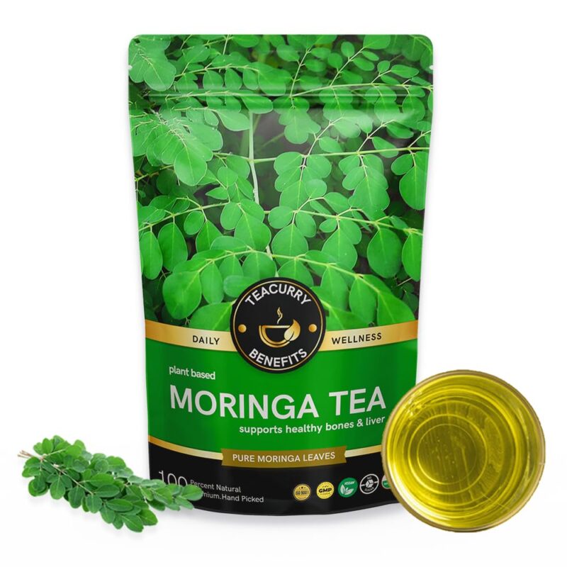 Moringa Leaf Tea (1000 Grams, 2000 Cups)- Helps with Liver, Bone, Heart, Kidney Health - Kenya's Moringa Leaf