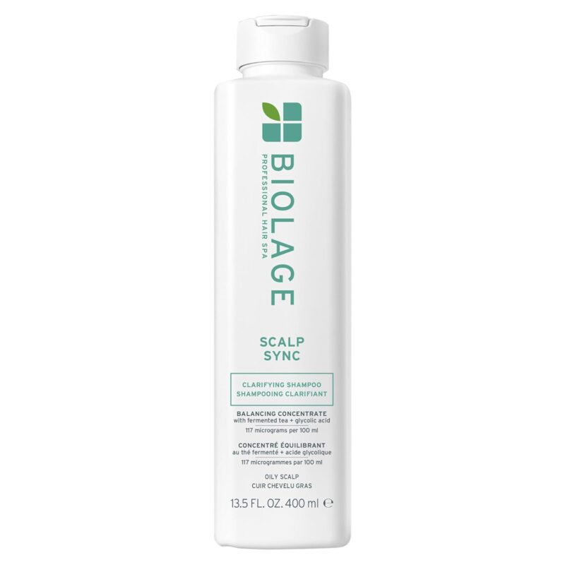 Biolage Scalp Sync Clarifying Shampoo, Soothes and Hydrates Scalp for up to 72 hours*, Enriched with Fermented Tea and Glycolic Acid, For Women & Men, Deep Scalp Treatment, Vegan & Cruelty-Free