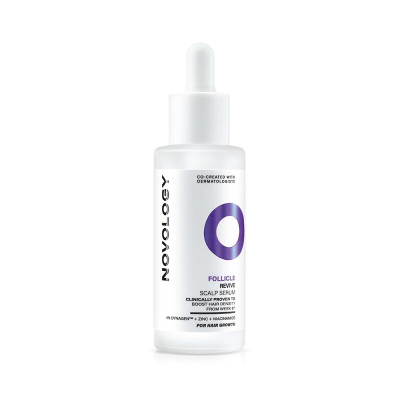 Novology Follicle Revive Scalp Serum for Hair Growth with 4% Dynagen, Zinc, Niacinimide|50ml