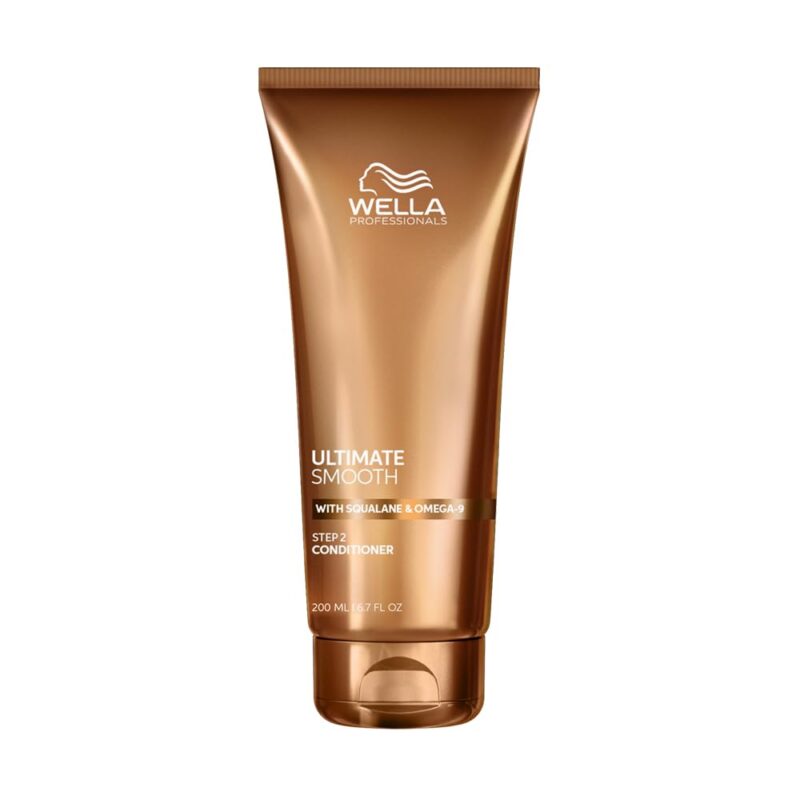 Wella Professionals Ultimate Smooth Conditioner with Squalane and Omega-9 for dry, dull, & frizzy hair | 200ml