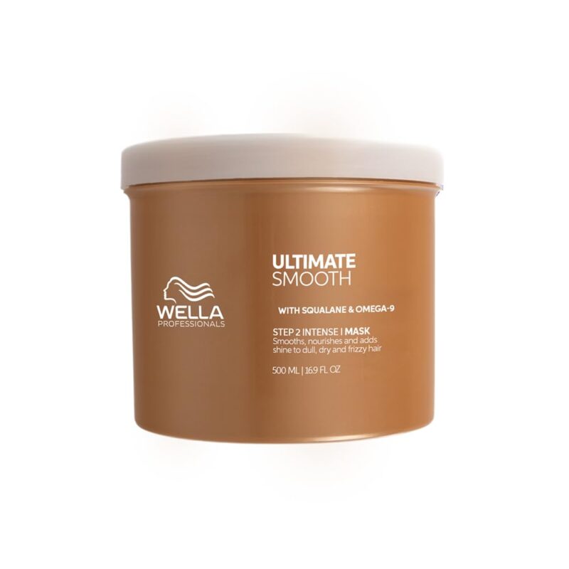 Wella Professionals Ultimate Smooth Mask with Squalane and Omega-9 for dry, dull & frizzy hair | 500ml