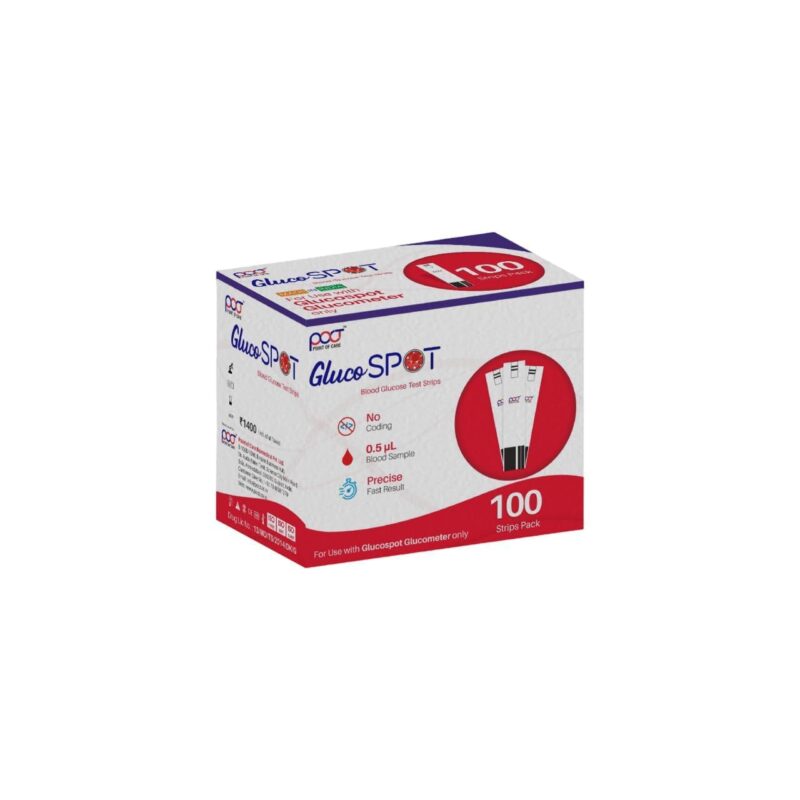 100 GLUCOMETER STRIPS, Multicolor