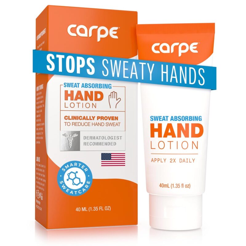 Carpe Antiperspirant Hand Lotion For Unisex, 40 Ml