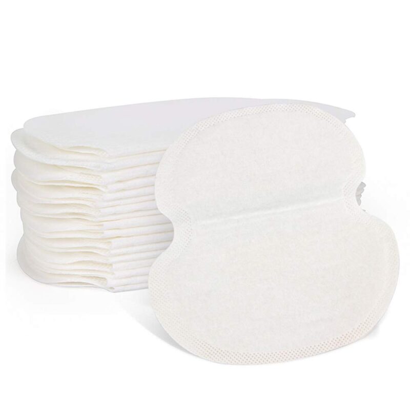 Large Underarm Sweat Pads for Women and Men Fight Hyperhidrosis [50 Pack], UNEQUETREND Armpit Sweat Pads Comfortable Unflavored, Non Visible, Extra Adhesive, Disposable, Sweat Free Armpit Protection