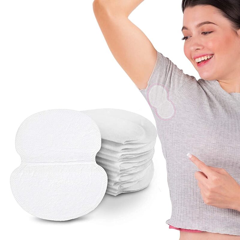 Underarm Sweat Pads - Disposable Armpit Sweat Pads To Fight Hyperhidrosis And Excessive Sweating For Women And Men - Non Visible Dress Shields/Guard Provides Armpit Protection (30)