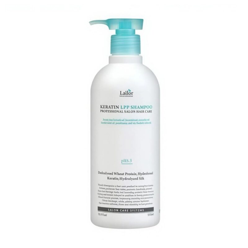 LADOR Keratin LPP Korean Shampoo (530ml) Sulfate-Free, Keratin Protein Shampoo for Frizz-Free Hair, Repairs Damaged Hair | Korean Hair Care Products