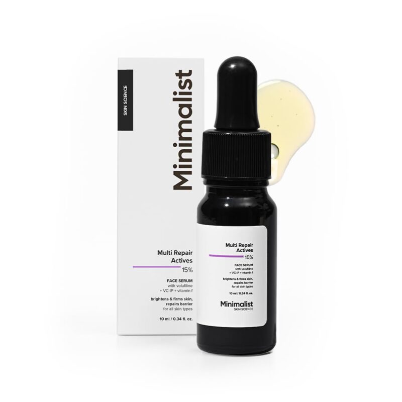 Multi-Active Repair Serum | Volufiline, VC-IP Vitamin C, Retinaldehyde & Vitamin F | Brightens, Firms & Strengthens Skin Barrier | For Dull, Uneven & Sensitive Skin