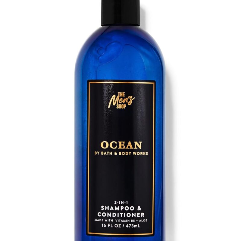 Bath & Body Works Ocean Shampoo for Men | 473 ml / 16 fl oz | Fresh & Clean Fragrance