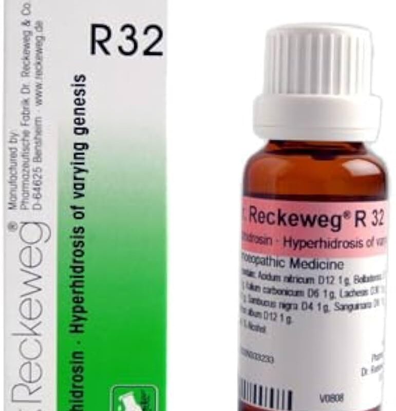 DR RECKEWEG R 32 HYPERHIDROSIS 22 ML RECKEWEG